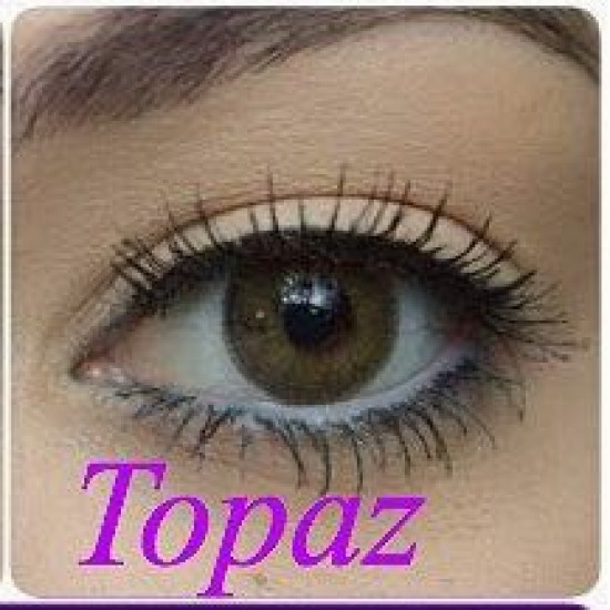 عدسات اوكسيجين mm14.5 ( Topaz )