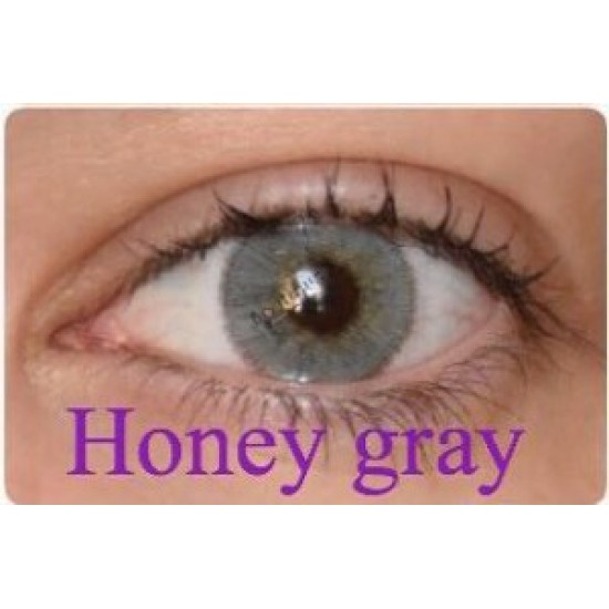 عدسات اوكسيجين mm14.5 ( Honey Gray )